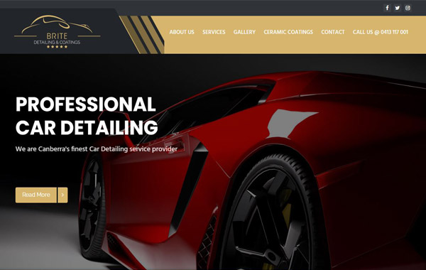 BRITE DETAILING & COATINGS, Canberra, Australia