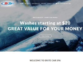 BRITE CAR SPA, CANBERRA, AUSTRALIA